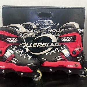 Rollerblade Men's Red and Black Inline Skates